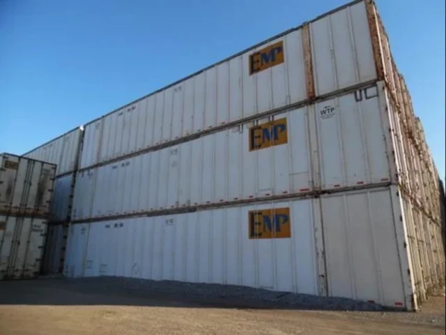 53ft Dry Container — New ( 53ft High Cube Shipping Container – Galvanized Aluminum -Trip)