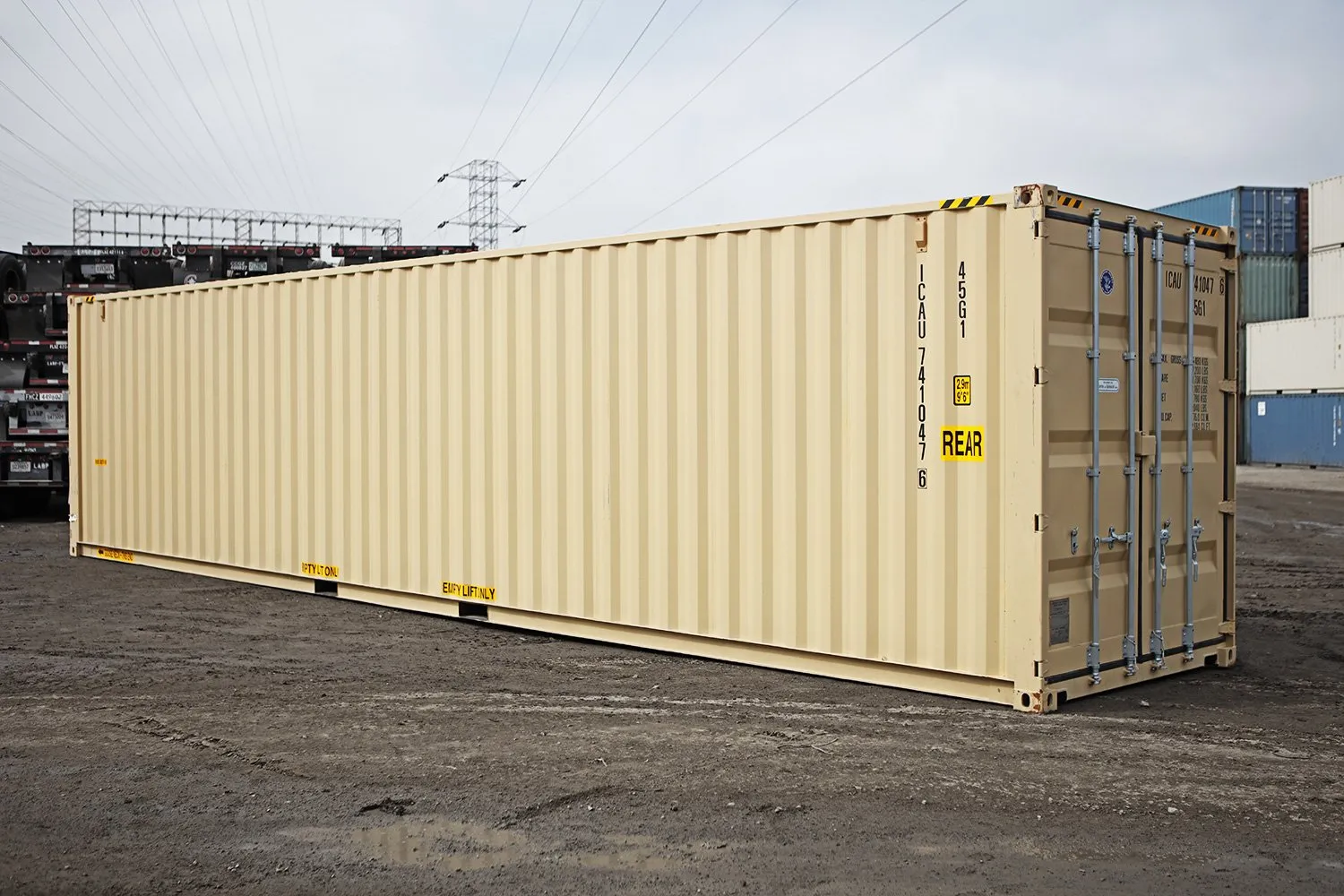 The 40ft High Cube Shipping Container – One-Way