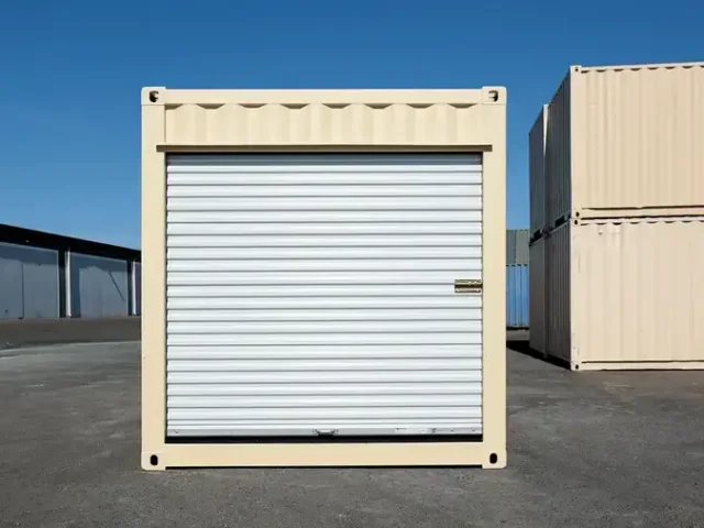 10ft New Storage Container w/ Roll-Up Door