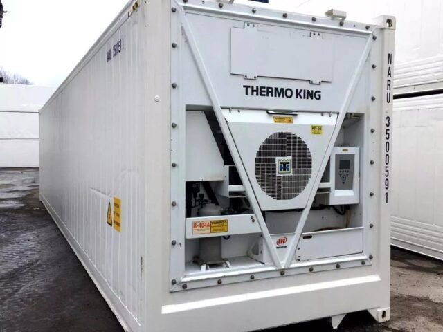 40 Feet Freezer Container Compact Mobile Cold Storage -40°C Reefer Container