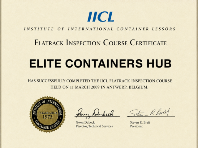 Container Inspection & Certification