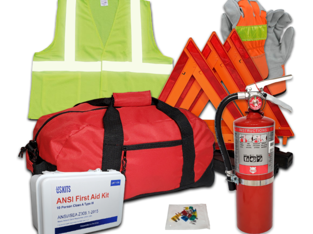 Fire Extinguisher & Safety Kit